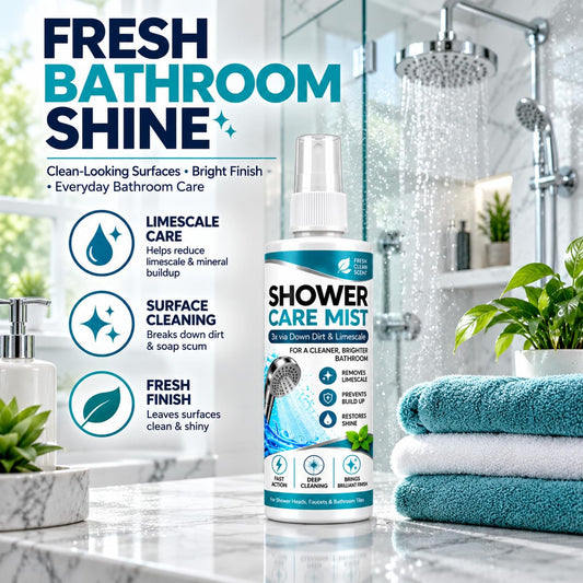 Bathroom Surface Care Mist – Limescale & Mineral Residue Remover | Buy 1 Get 1