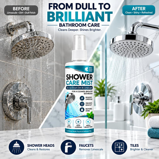 Bathroom Surface Care Mist – Limescale & Mineral Residue Remover | Buy 1 Get 1